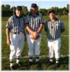 Sam Gipple, Brian Strasser, and Phil Ritchie work a game at NW Jr. High
